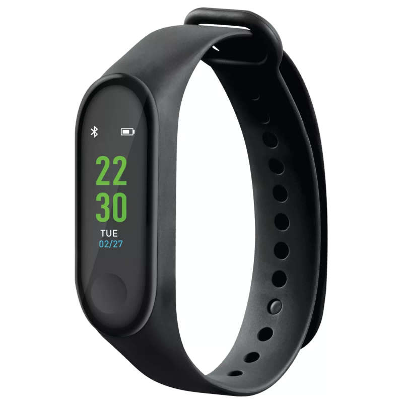 Volkano Active Tech Core Series Fitness BRacelet with HRM - Black