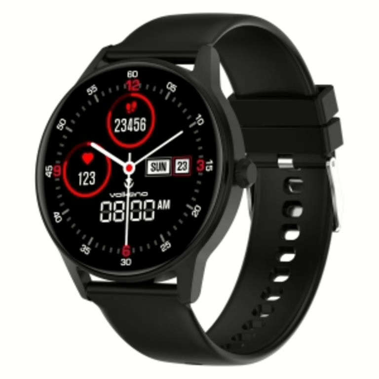 Volkano Fit Soul Series Smart Watch Black
