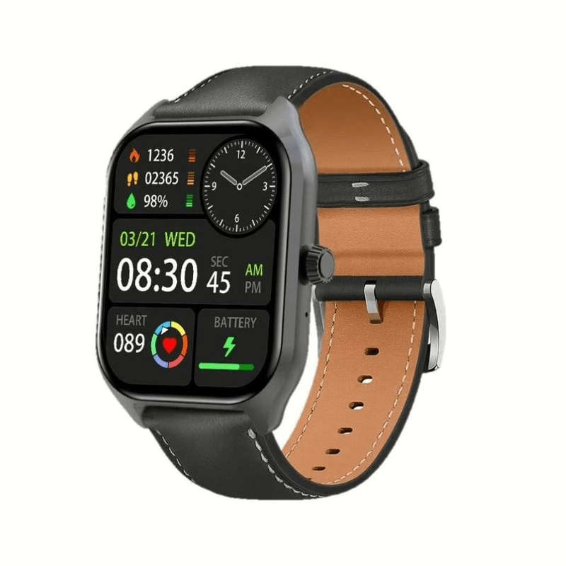 Volkano Fit Elegant Series Smart Watch Black
