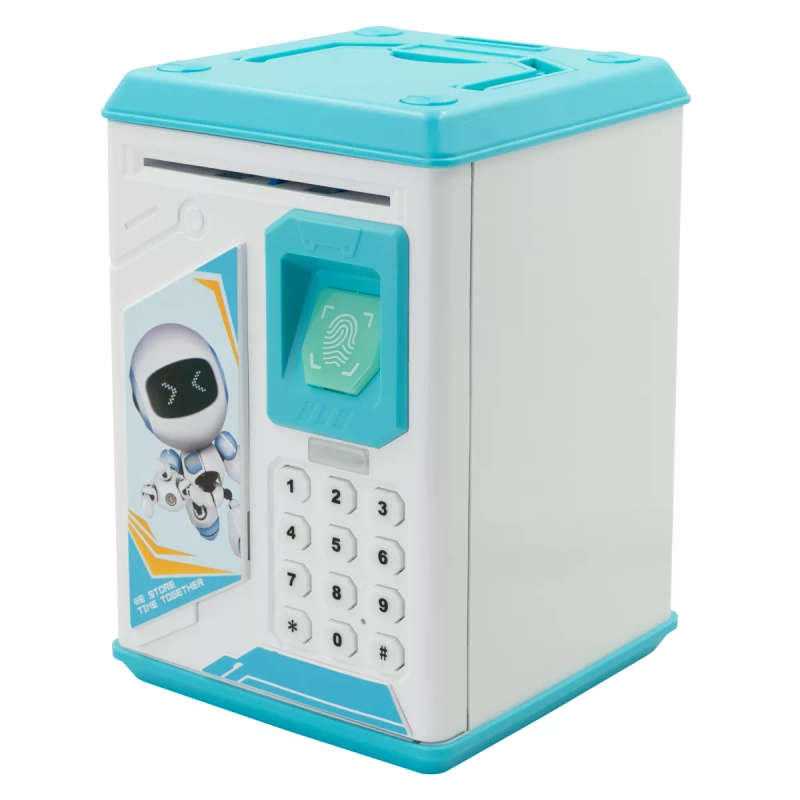Volkano Kids Robo Vault Series Kids Money Saving Vault Blue