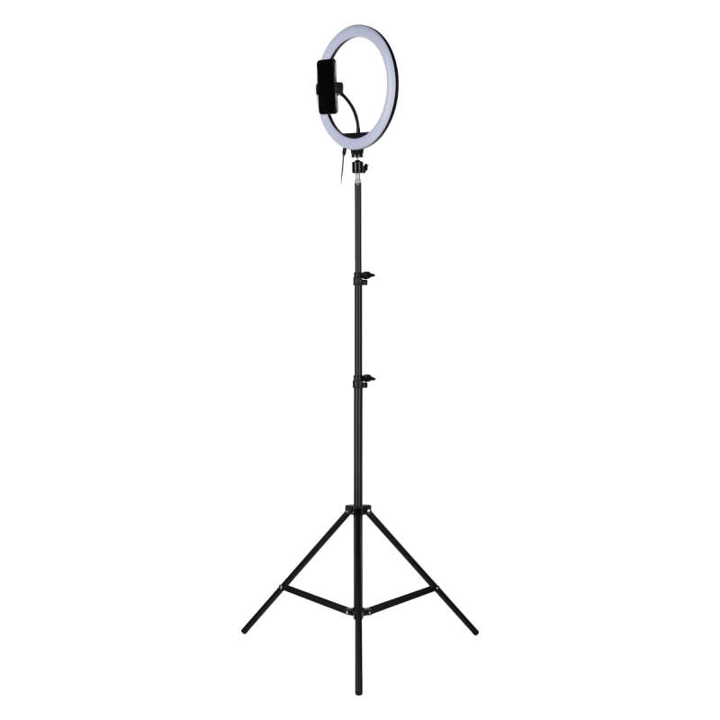 Volkano insta Series 12 inch Ring Light on Tripod - Black