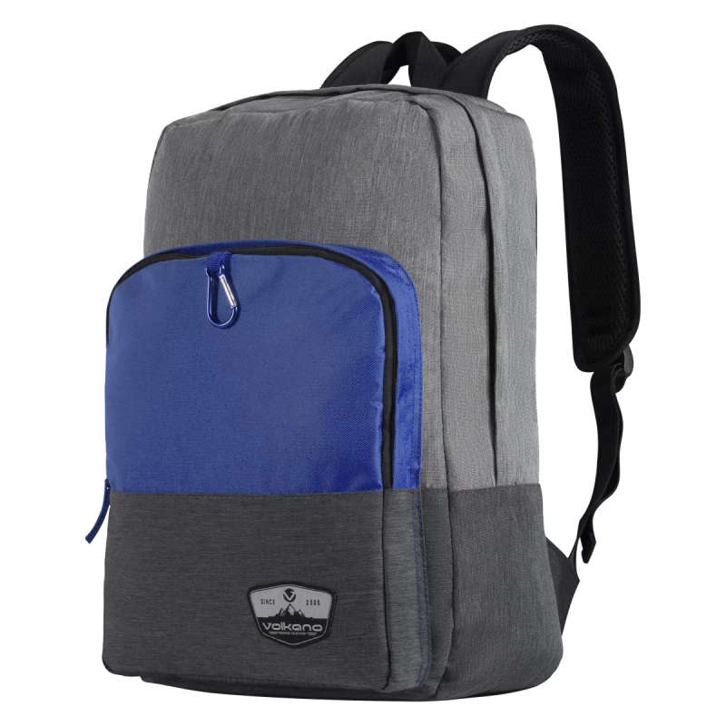 Volkano Ripper 15.6-inch Notebook Backpack - Grey and Blue