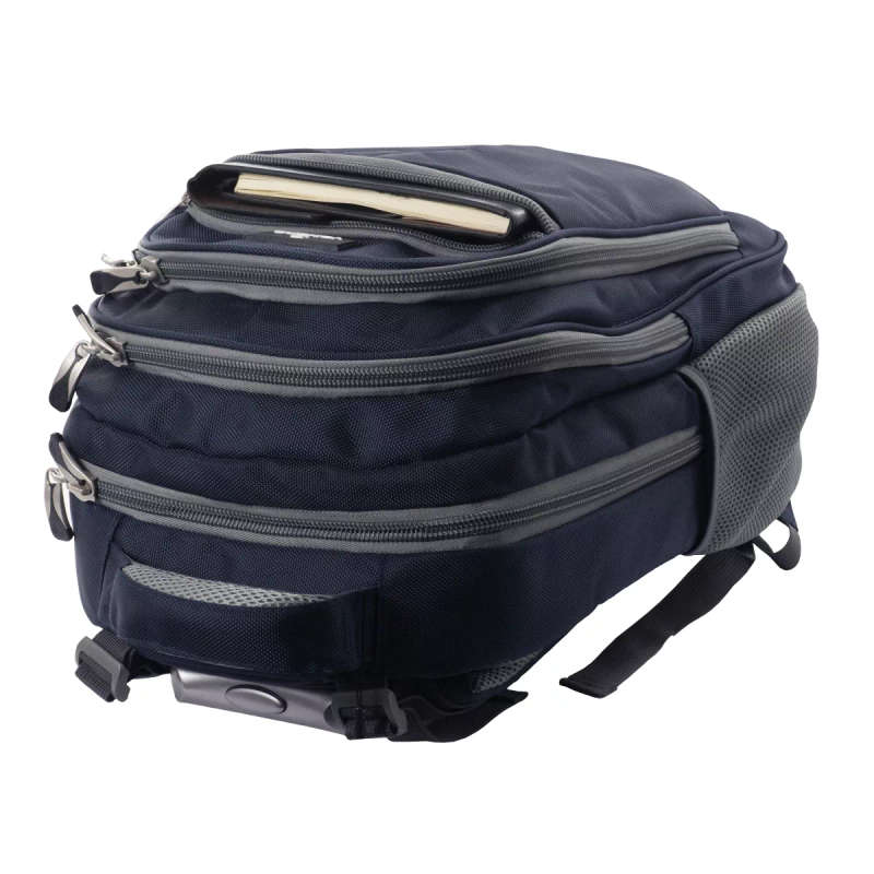 Volkano 27L Orthopaedic Trolley Backpack Navy Grey