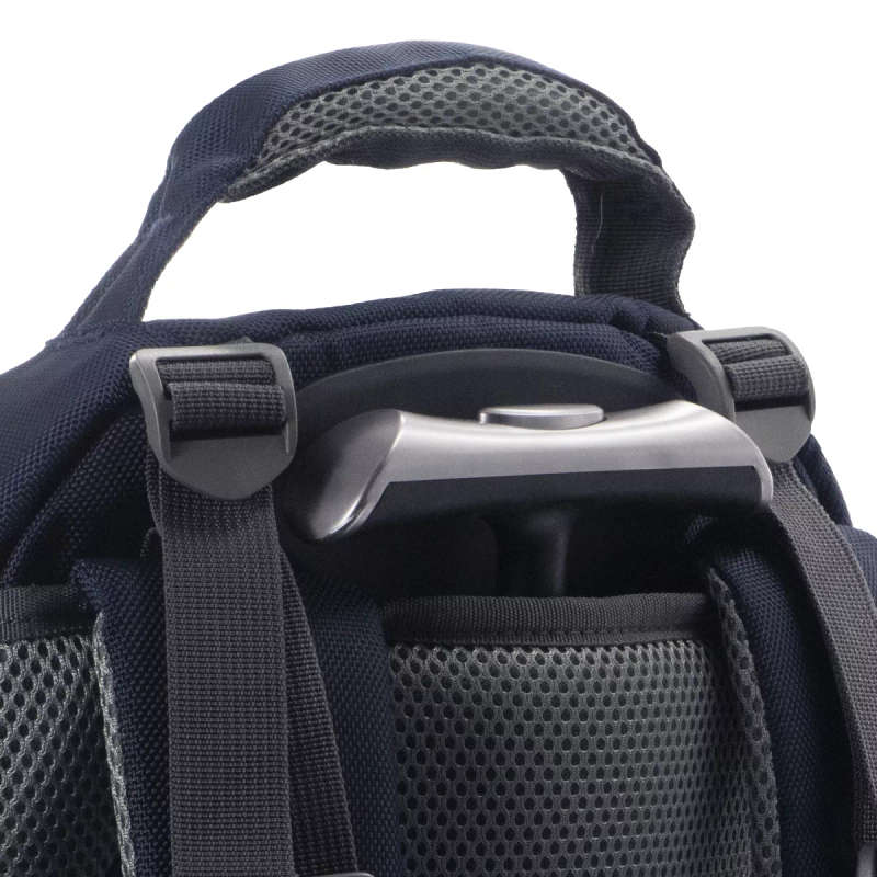 Volkano 27L Orthopaedic Trolley Backpack Navy Grey