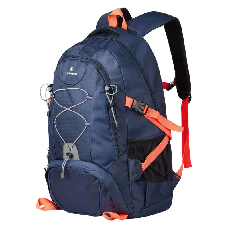Volkano Clarence Day Series Backpack Navy Choral