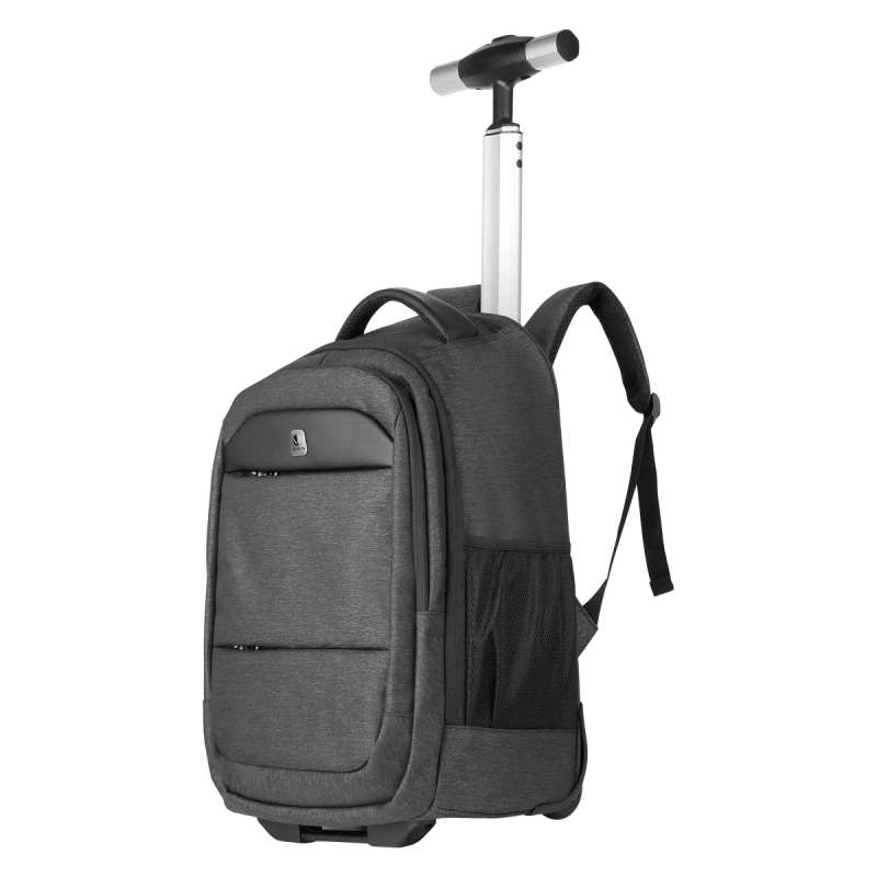 Volkano Falcon 15.6-inch Trolley Notebook Backpack Charcoal
