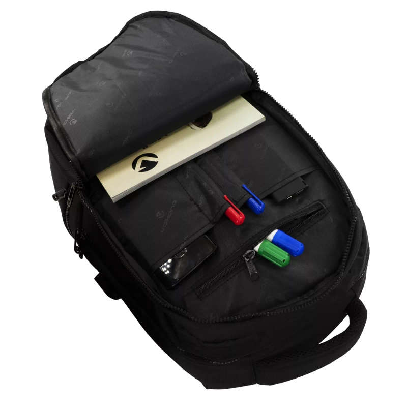 Volkano Midtown 15.6-inch Notebook Backpack - Black