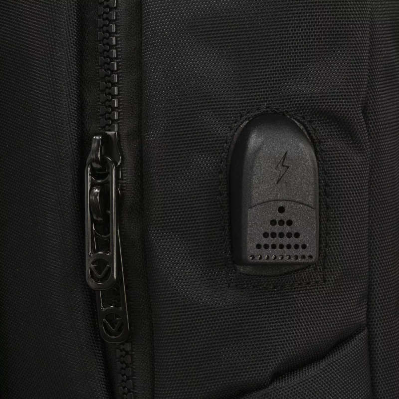 Volkano Midtown 15.6-inch Notebook Backpack - Black