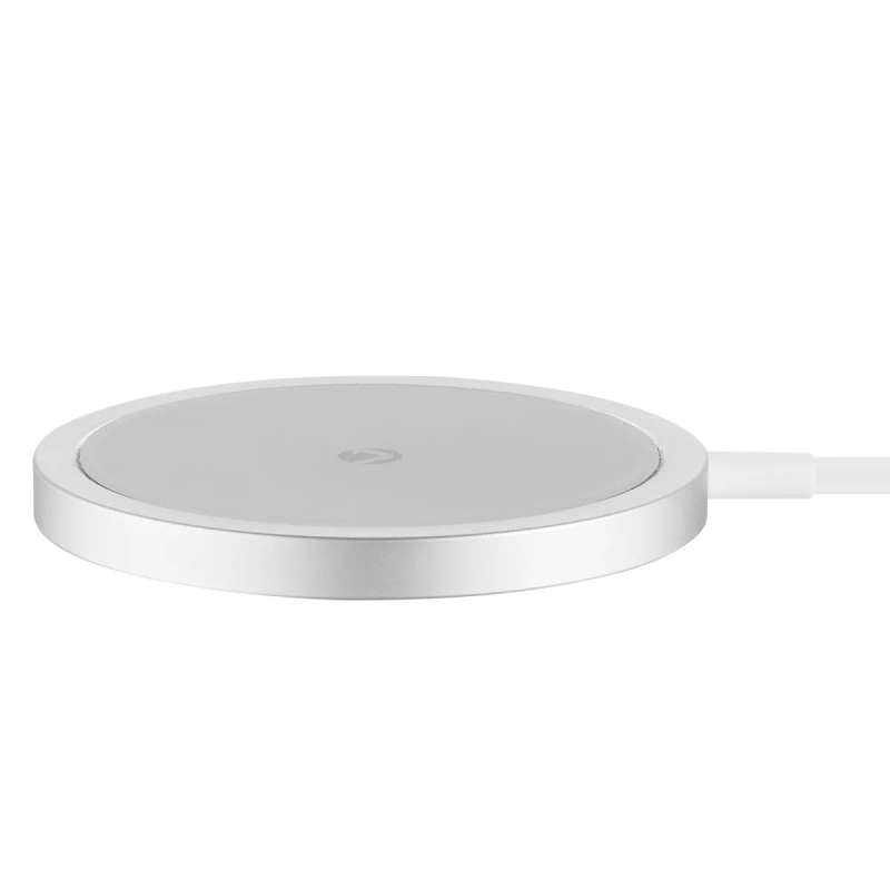 Volkano Magni Series Magsafe Wireless Charge Pad Silver
