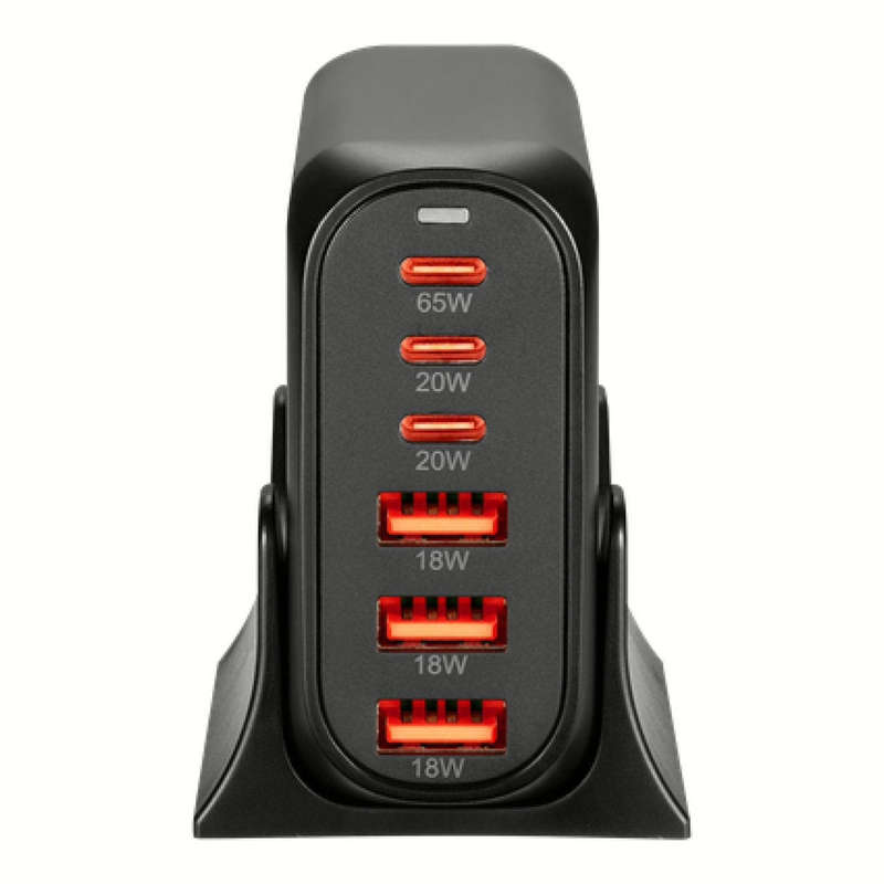 Volkano Summit Series 120W GaN 6-port USB Wall Charger