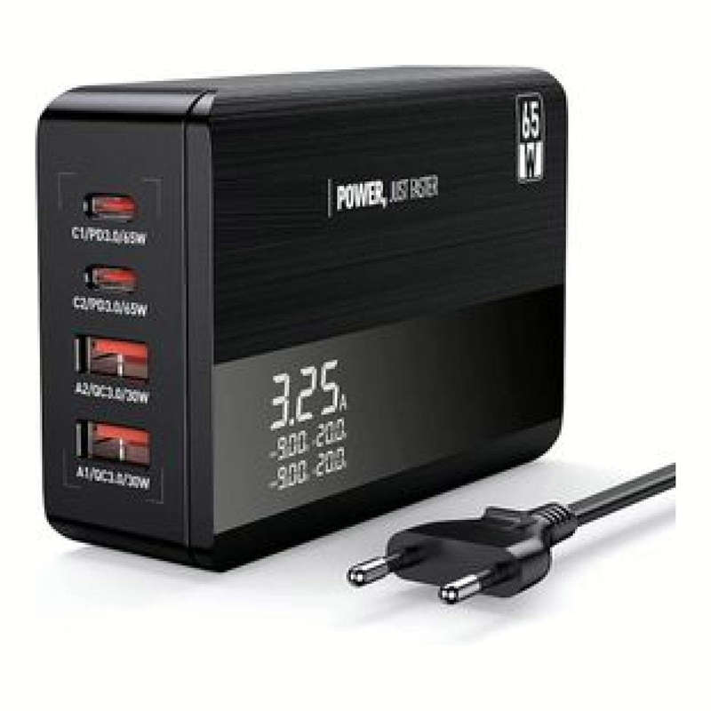 Volkano Summit Series 120W GaN 6-port USB Wall Charger