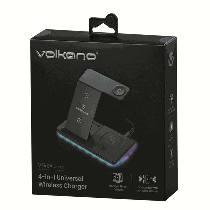 Volkano Versa Series 4-in-1 Wireless Charger