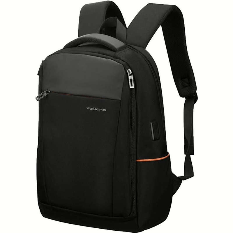 Volkano Atlanta 15.6-inch Notebook Backpack - Black
