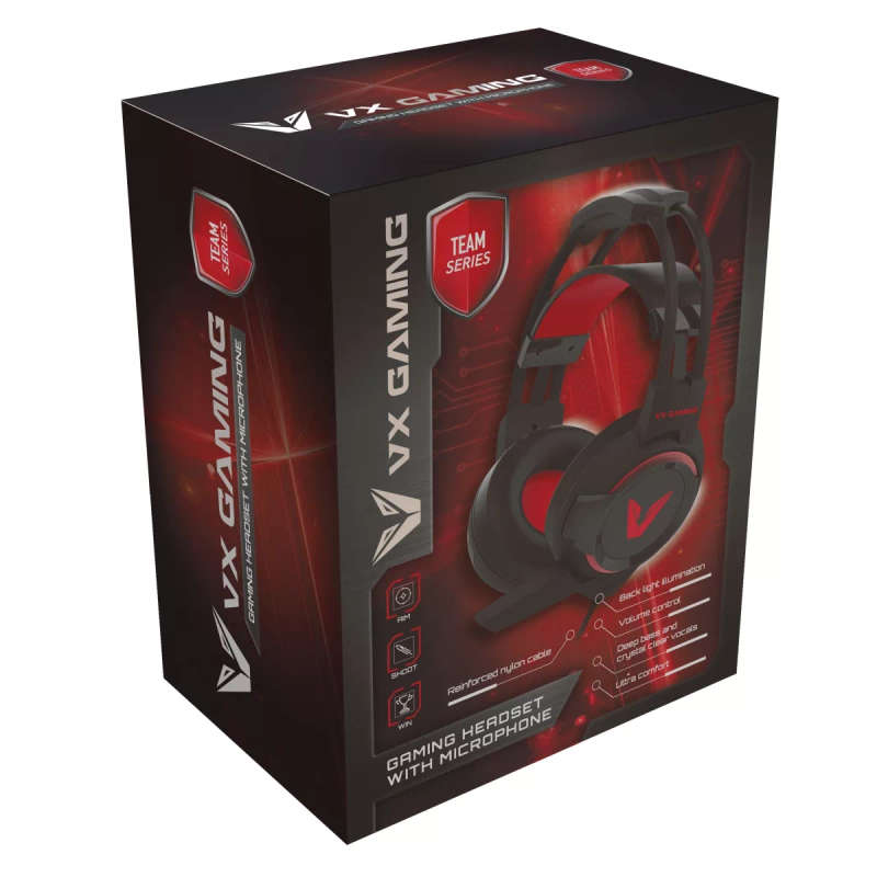 VX Gaming Team Series Gaming headset with mic