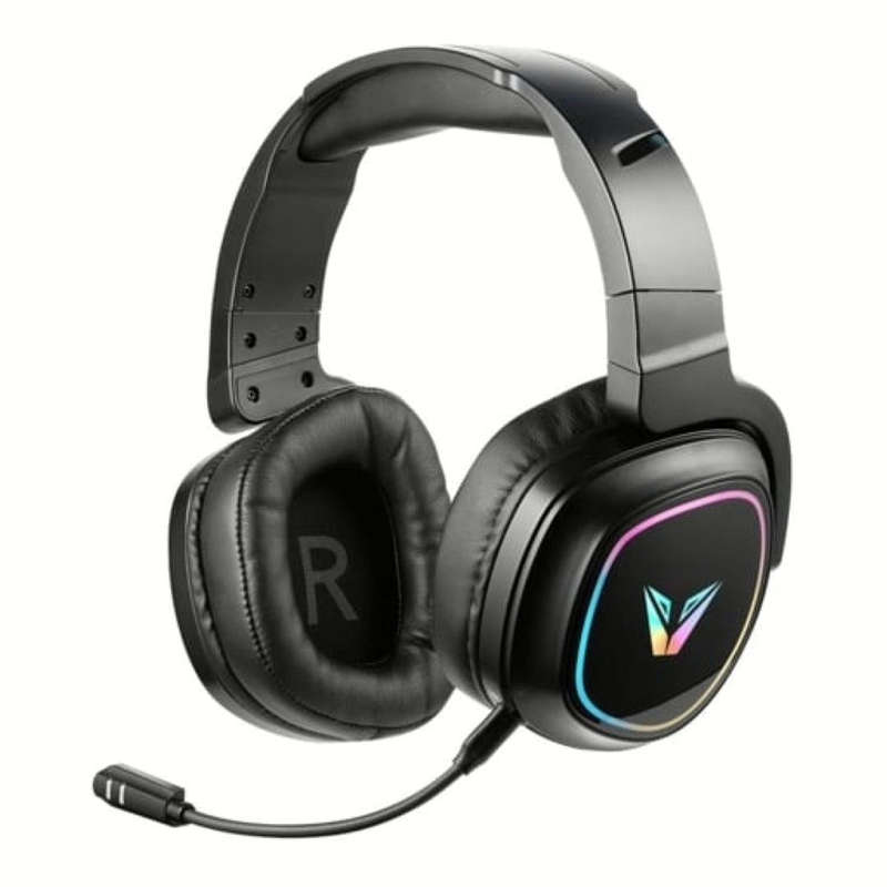 Volkano VX Gaming Stealth Series RGB Wireless Gaming Headset Black