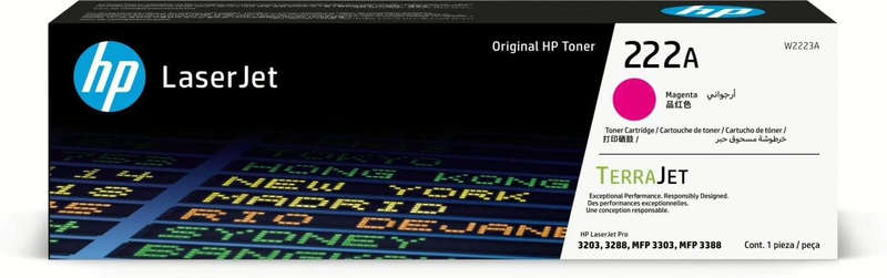 HP 222A Magenta Original LaserJet Toner Cartridge