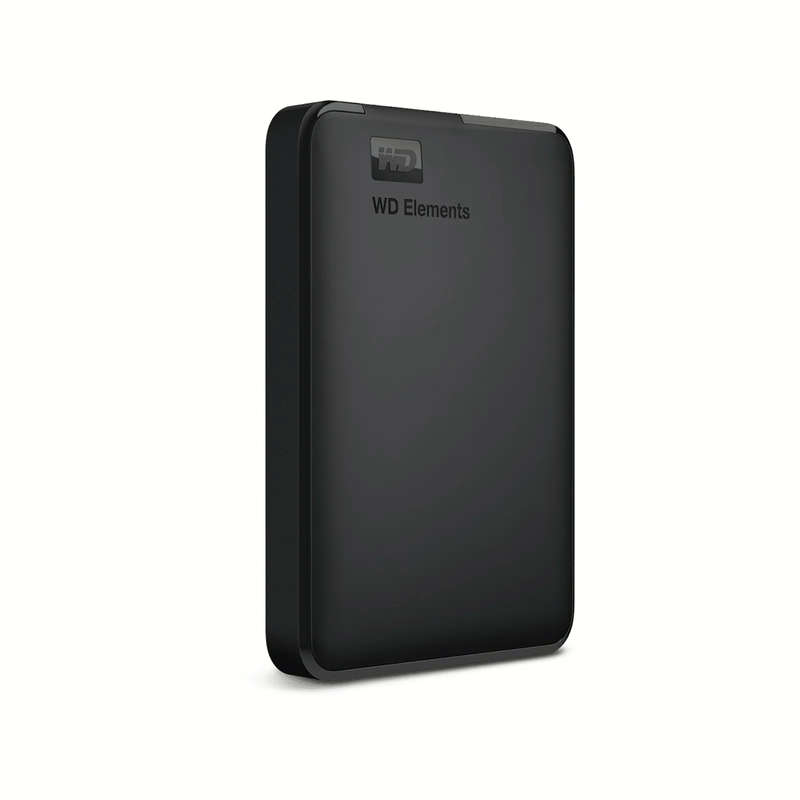 WD Elements 1TB Black USB-A Portable HDD