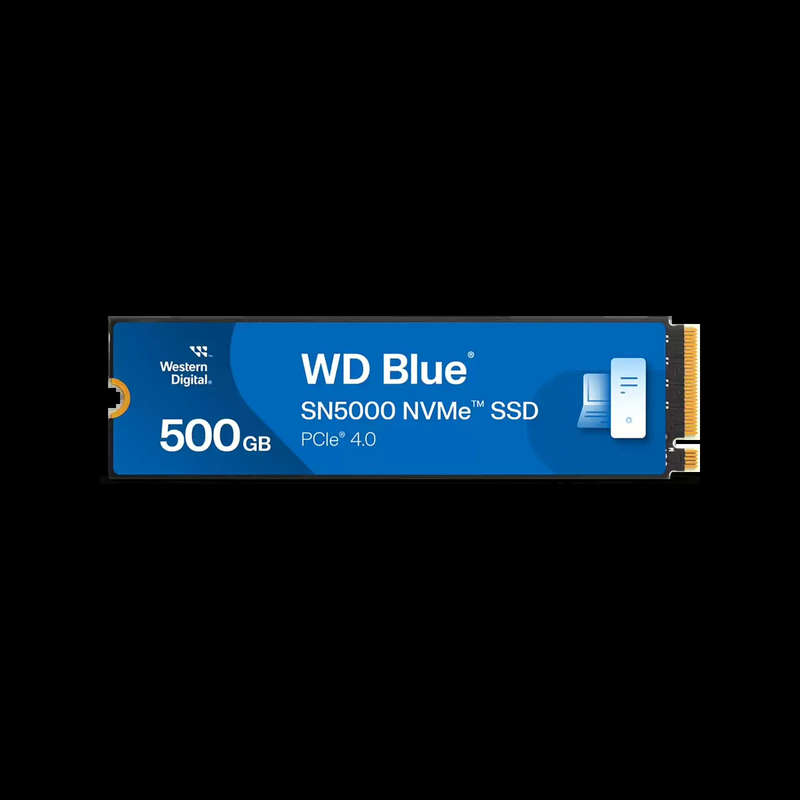 WD Blue SN5000 M.2 500GB PCIe 4.0 NVMe Internal SSD