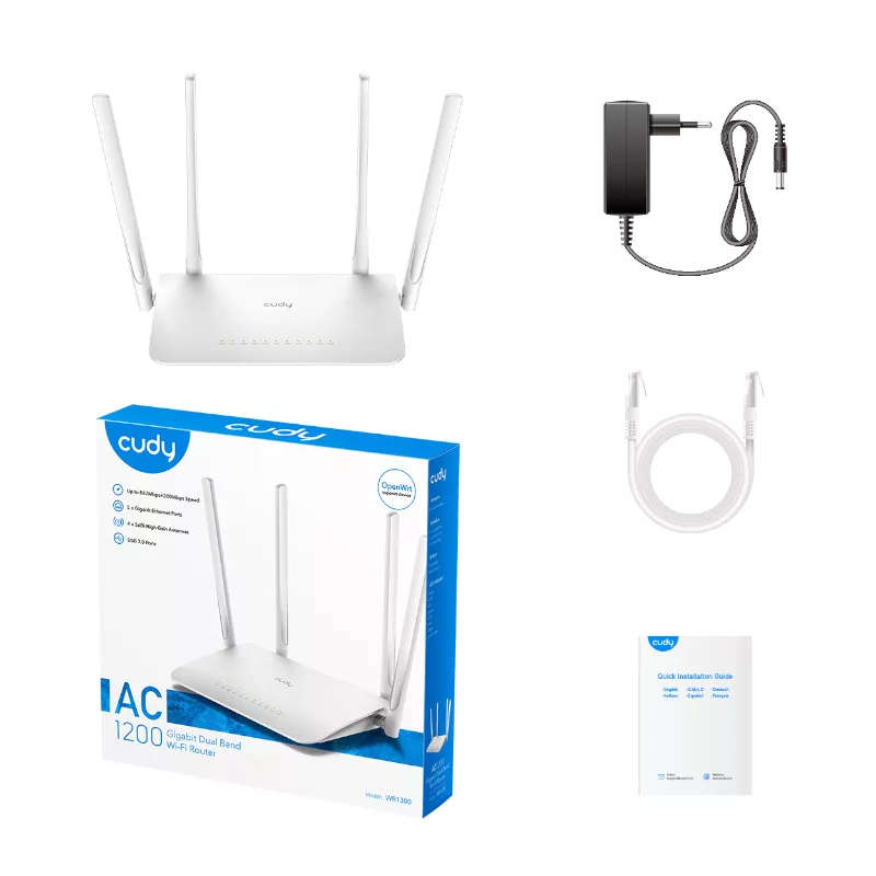 Cudy AC1200 Gigabit Wifi Mesh Router