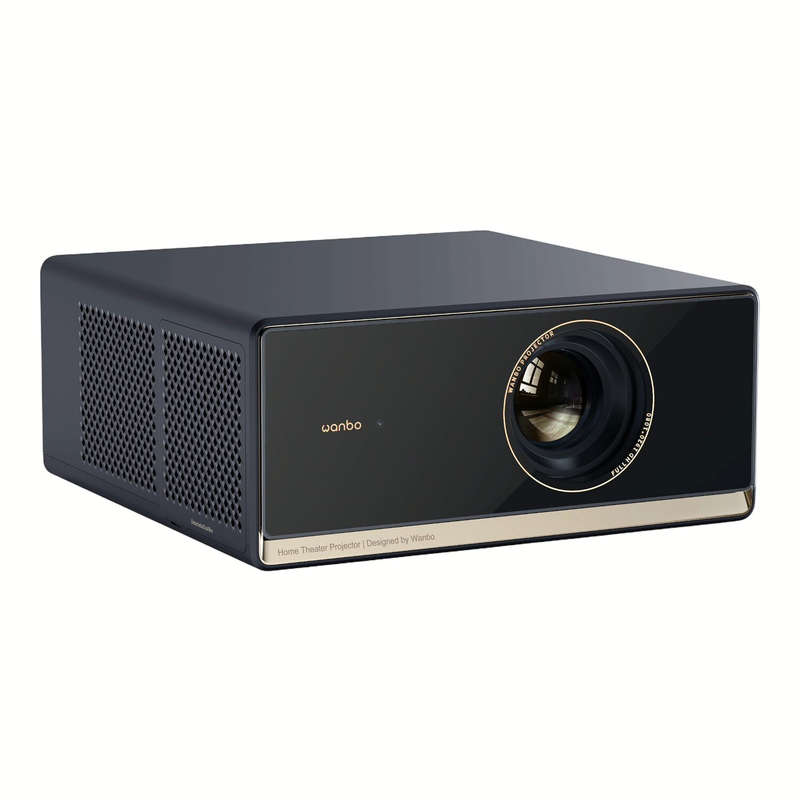 WANBO X5 Pro Full HD Smart Projector (1080p, 1100 ANSI Lumens, Android TV, ASA 3.0, 5GHz Wi-Fi, A...