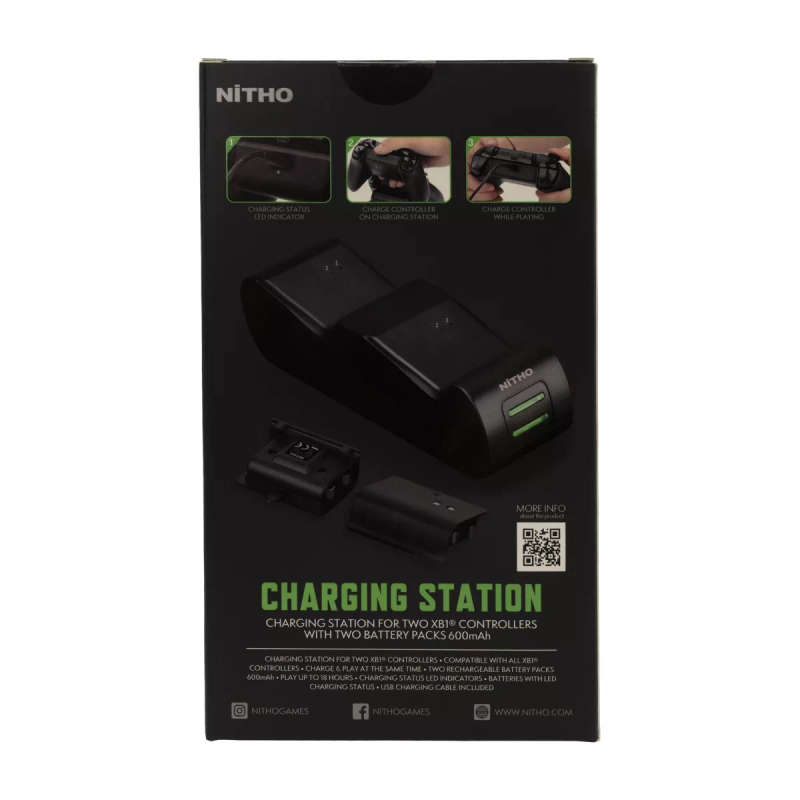 Nitho Xbox One Charging Station for Controllers
