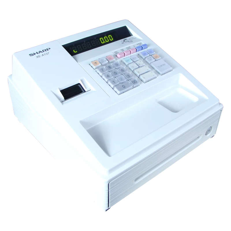 Sharp Cash Register White 
