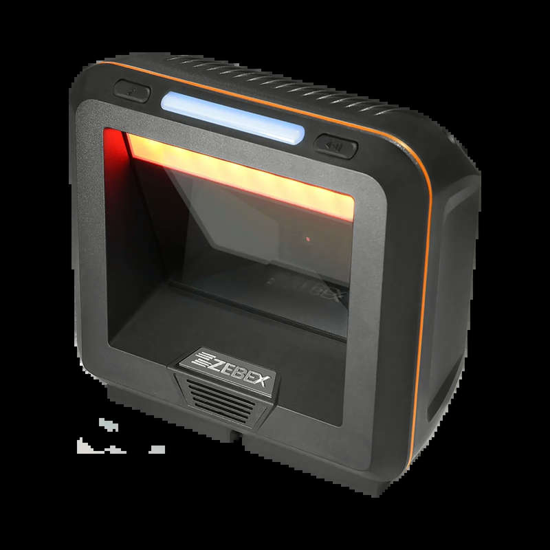 Zebex 2D On Counter Vertical Scanner with PSU