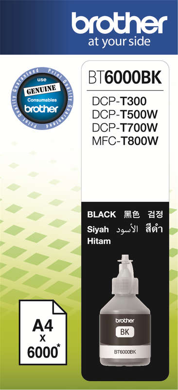 Brother BT6000BK Black ink Bottle