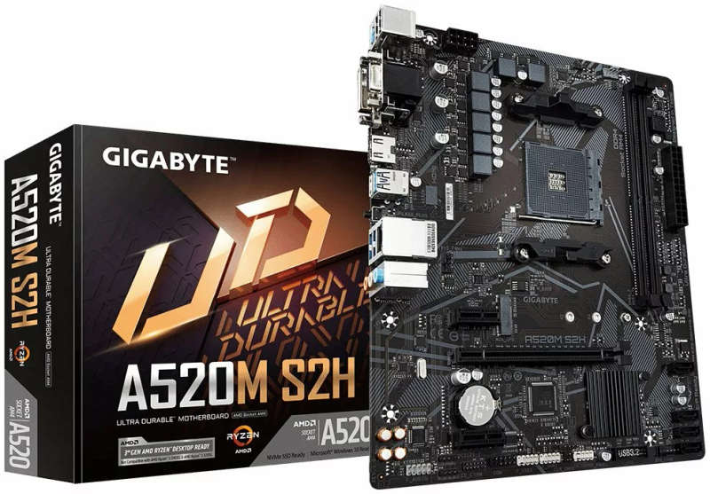 Gigabyte AMD A520 Chipset For 3rd Generation AMD Ryzen Processors