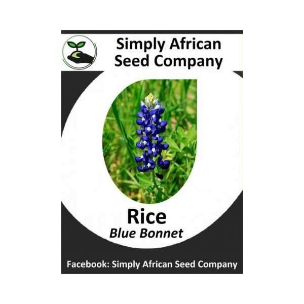Blue Bonnet Rice Seeds