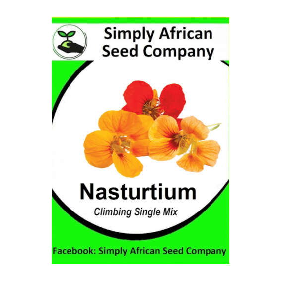 Nasturtium Climbing Single Mix 20's