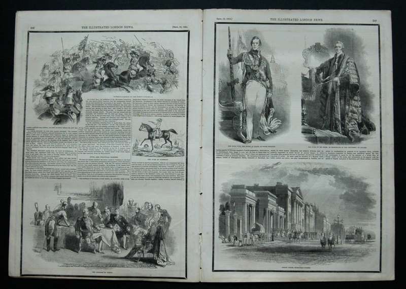 Life of The Duke of Wellington: Illustrated London News - 1852