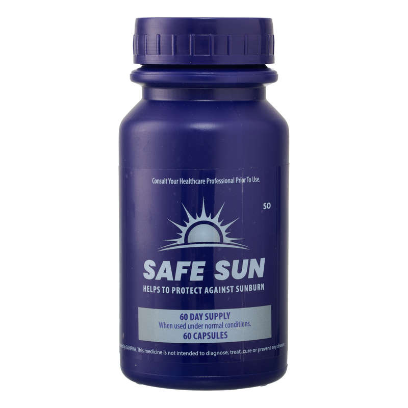 Safe Sun Skin Shield and Sunburn Protection 60's