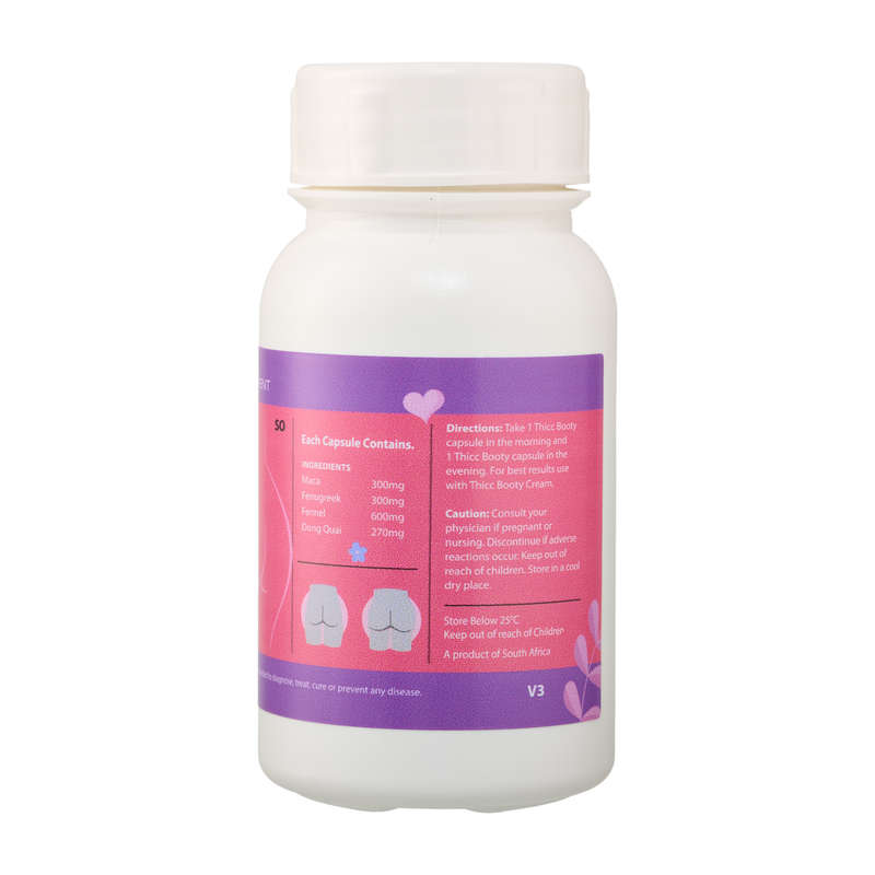 Thicc Booty Hip and Butt Enlargement Combo 60`s + 250ml