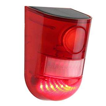 Solar Alarm sensor Lamp / Stock from 6 Pcs