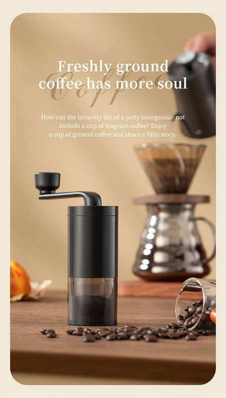 Hand Crank Coffee Grinder Adjustable Coffee Bean Mill Hand Crank Coffee Grinder Adjustable Coffee Be