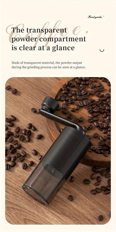 Hand Crank Coffee Grinder Adjustable Coffee Bean Mill Hand Crank Coffee Grinder Adjustable Coffee Be