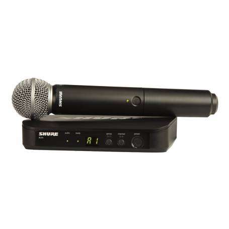 Shure BLX24/SM58 (K3E) - Wireless Microphone System
