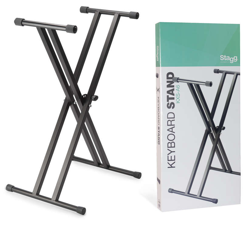 Stagg KXS A6 - Double Brace Keyboard Stand