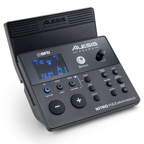 Alesis Nitro Max - 8 Piece Electronic Drum Kit w/ Mesh Heads & BT