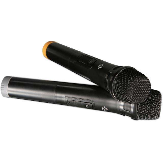 Wharfedale EZ15A - 15" Rechargeable Speaker w/ BT + 2 x WL Mics