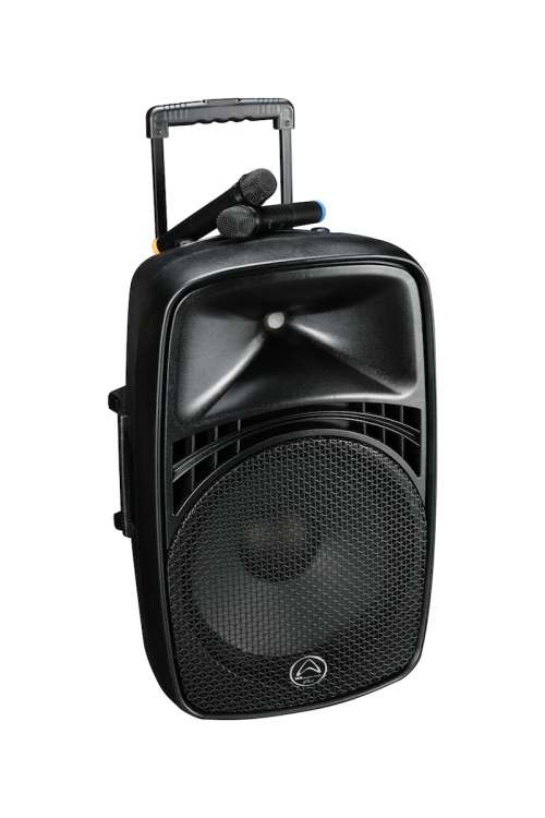 Wharfedale EZ12A - 12" Rechargeable Speaker w/ BT + 2x WL Mics