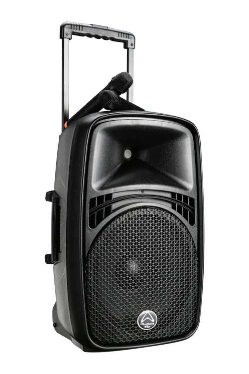 Wharfedale EZ15A - 15" Rechargeable Speaker w/ BT + 2 x WL Mics