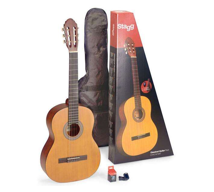 Stagg C440 N - 4/4 Acoustic Guitar Pack (Natural)