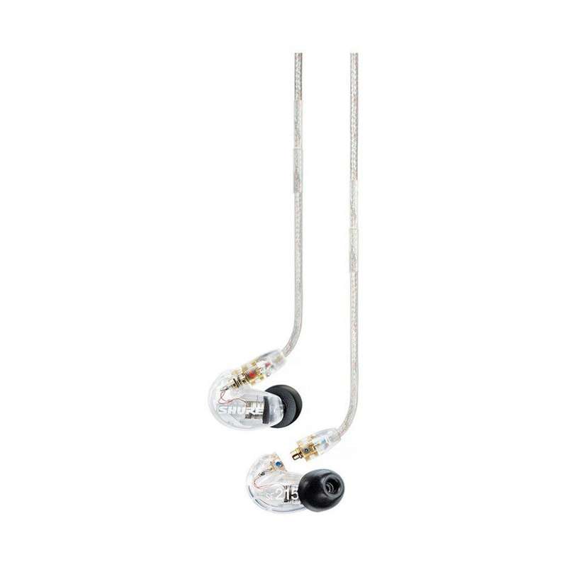 Shure SE215 - Sound Isolating In-Ear Monitors  Clear (SE215-CL)