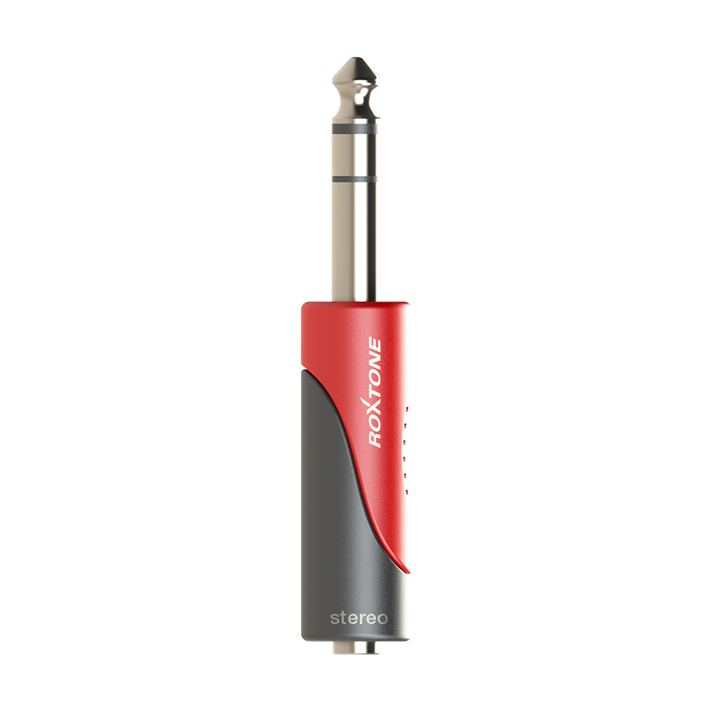 Roxtone Adapter - 6.3mm ST MALE - 3.5mm ST FEMALE Jack  *[RPAN240]