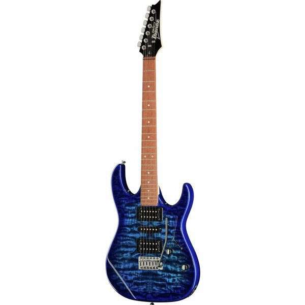 Ibanez GRX70QA-TBB - Electric Guitar (Trans Blue Burst)