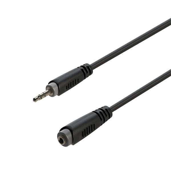 Roxtone Samurai Signal Cable:  3.5mm ST MALE - 3.5mm ST FEMALE Socket (6M)  *[RACC260L6]
