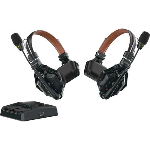 Hollyland Solidcom C1 Pro-2S - Full-Duplex ENC Wireless Intercom System w/ 2 Headsets