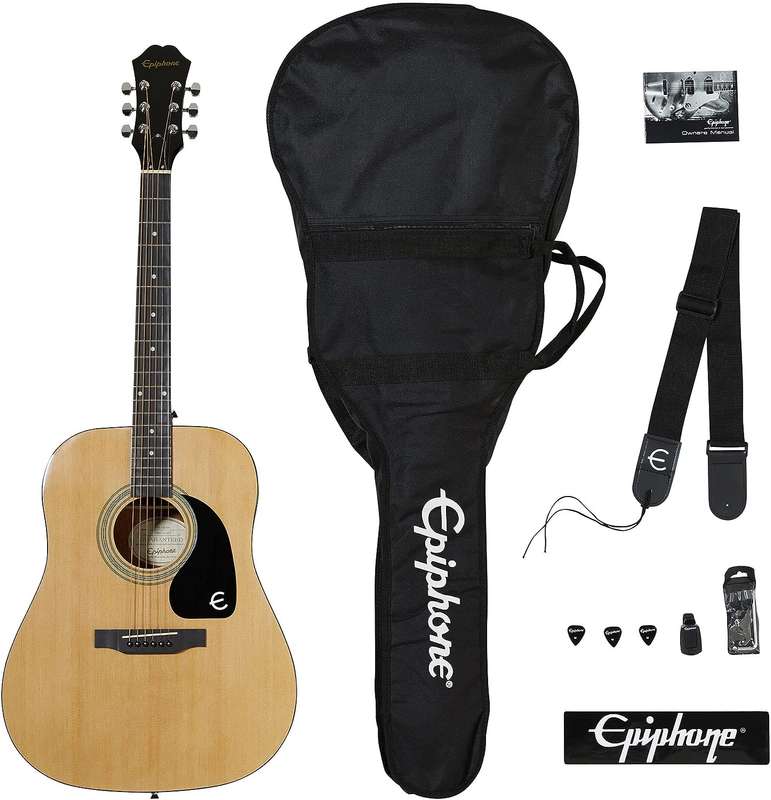 Epiphone Songmaker - FT-100 Player Pack (Natural)   [PPAG-EAFT-NA]